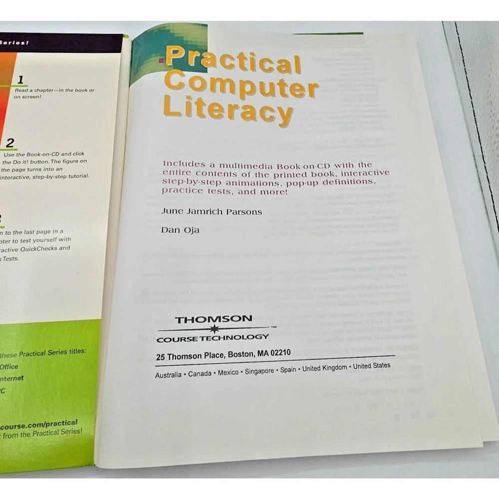 Practical Computer Literacy By June Jamrich Parsons (2004)